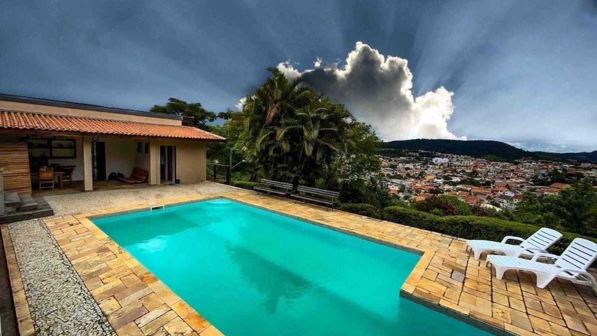Chale Com Vista Incrivel Villa Sao Roque  Exterior photo